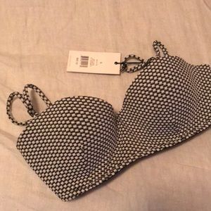 NWT onia balconette swim top